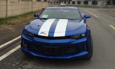 Решітка в бампер Chevrolet Camaro 6 lt/rs фото