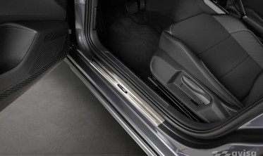 Защитные накладки на порожки Volkswagen Taigo фото