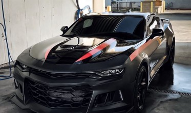 Передній бампер Chevrolet Camaro 6 (2019-2021) ZL1 стиль фото