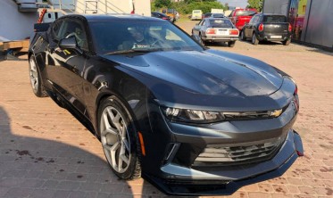 Диффузор переднего бампера Chevrolet Camaro 6 (2016-2018) ZL1 стиль фото