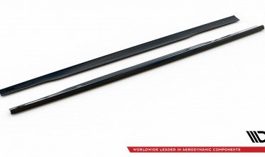 Тюнинговые накладки на боковые пороги Audi S8 D4 вер. 1 фото