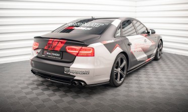 Бічні накладки на задній бампер Audi S8 D4 фото