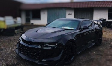 Передній бампер Chevrolet Camaro 6 (2016-2018) ZL1/1LE стиль фото