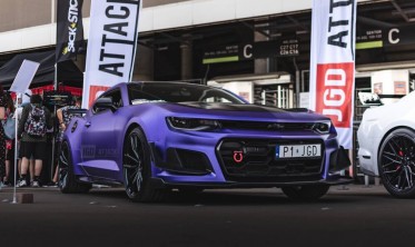 Передний бампер Chevrolet Camaro 6 (2016-2018) ZL1/1LE стиль фото