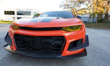 Передний бампер Chevrolet Camaro 6 (2016-2018) ZL1/1LE стиль фото