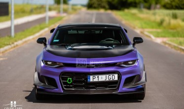 Алюминиевый капот Chevrolet Camaro (2016-2021) zl1 style фото