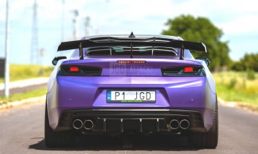 Задній дифузор Chevrolet Camaro 6 Single/Quad фото