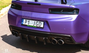 Задній дифузор Chevrolet Camaro 6 Single/Quad фото