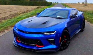Дифузор переднього бампера Chevrolet Camaro 6 (2016-2018) acs стиль фото
