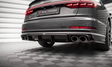 Тюнінговий дифузор на задній бампер Audi S8 D5 фото