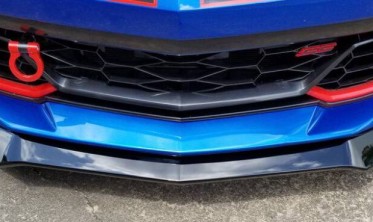 Дифузор переднього бампера Chevrolet Camaro 6 (2016-2018) gloss фото