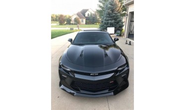 Дифузор переднього бампера Chevrolet Camaro 6 (2016-2018) gloss фото