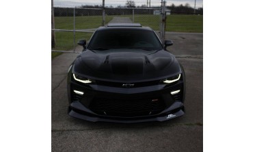Дифузор переднього бампера Chevrolet Camaro 6 (2016-2018) gloss фото
