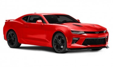 Дифузор переднього бампера Chevrolet Camaro 6 (2016-2018) gloss фото