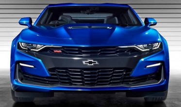 Передній бампер Chevrolet Camaro 6 (2019-2021) SS 2019 + стиль фото