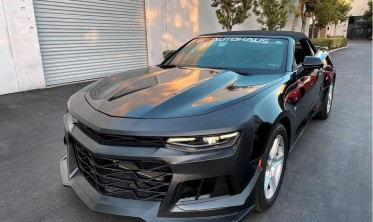 Передний бампер Chevrolet Camaro 6 (2019-2021)  ZL1/1LE стиль mp фото