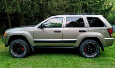 комплект бризковиків для Jeep Grand Cherokee III WK фото