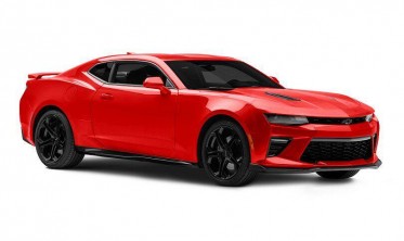 Накладки (лістви) на бічні пороги Chevrolet Camaro 6 ZL1 Style gloss black фото