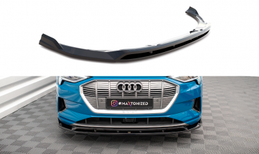 Нижній дифузор під передній бампер Audi e-tron вір. 2 фото