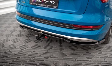 Тюнинговая накладка на задний бампер Audi e-tron фото