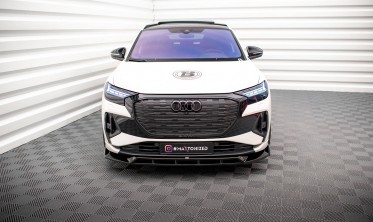 Нижній дифузор під передній бампер Audi Q4 E-Tron Sportback Mk1 вер. 2 фото