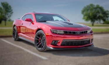 Дифузор переднего бампера Chevrolet Camaro 5 (2014-2015) в стиле 1le фото