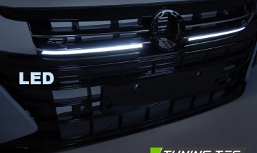 Тюнинговый бампер передний с диодами VW Arteon R стиль фото