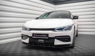 Передній дифузор під бампер Kia EV6 Mk1 GT-Line вер. 2 фото