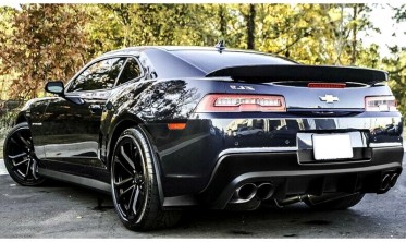 Диффузор заднего бампера Chevrolet Camaro 5 (2014-2015) zl1 style фото
