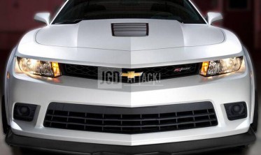 Дифузор переднього бампера Chevrolet Camaro 5 (2014-2015 ss) ik style фото