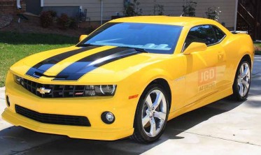 Диффузор переднего бампера Chevrolet Camaro 5 (2010-2013 ss) slt style фото