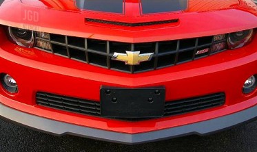 Диффузор переднего бампера Chevrolet Camaro 5 (2010-2013 ss) slt style фото