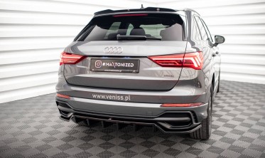 Тюнинговый кап спойлер на крышку багажника Audi Q3 F3 версия S-Line фото