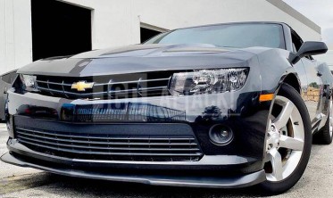 Дифузор переднього бампера Chevrolet Camaro 5 (2014-2015 v6, lt, rs) gfx style фото