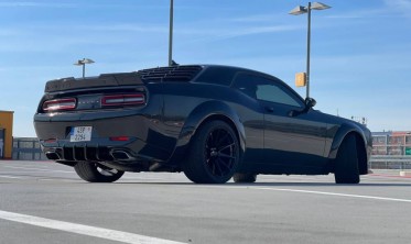 Спойлер крышки багажника Dodge Challenger стиль wicker bill фото