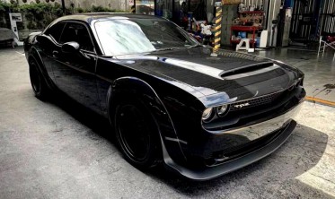 Алюмінієвий капот Dodge Challenger (2015-2021) Demon style фото
