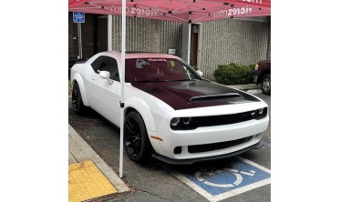 Алюминиевый капот Dodge Challenger (2015-2021) Demon style фото