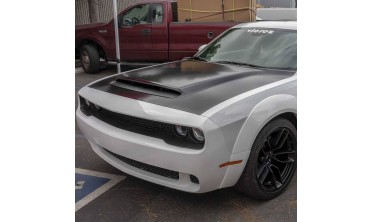 Алюминиевый капот Dodge Challenger (2015-2021) Demon style фото