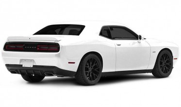 Накладка дифузора заднего бампера Dodge Challenger mp style фото