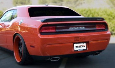 Спойлер на багажник Dodge Challenger srt style фото