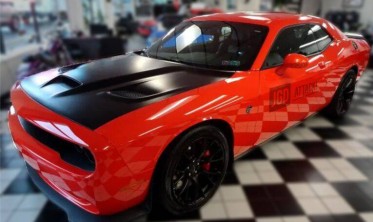 Алюмінієвий капот Dodge Challenger (2008-2021) Hellcat srt style фото
