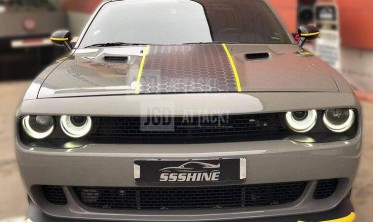 Бампер передній Dodge Challenger (2008-2014) srt 2015+ Style фото