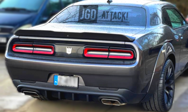 Дифузор заднього бампера Dodge Challenger (2015-2021) фото
