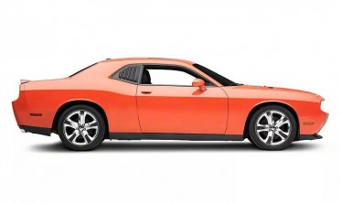 Накладки-жалюзи на боковые окна Dodge Challenger (2008-2022) фото