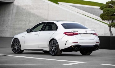 Тюнинговый спойлер багажника MERCEDES C W206 в стиле C43 AMG фото