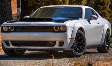 Бампер передній та комплект широких арок Dodge Challenger у стилі Hellcat фото