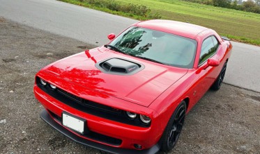Алюминиевый капот Dodge Challenger (2008-2021) shaker фото