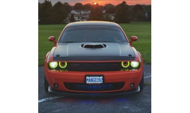 Алюминиевый капот Dodge Challenger (2008-2021) shaker фото