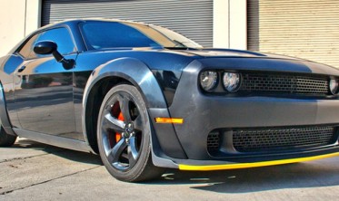 Бампер передній та комплект широких арок Dodge Challenger (2008-2014) у стилі Demon фото