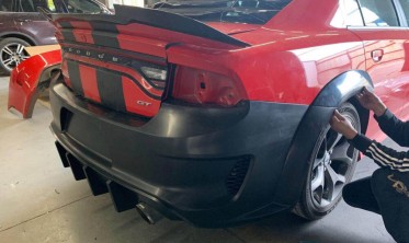 Комплект hellcat 2020 wide body Dodge Charger (2015-2021) фото